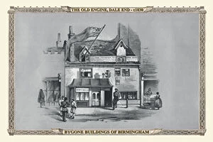 Old English City Views Collection: The Old Engine at Dale End, Birmingham 1830