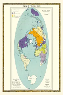 Maps Showing the World Collection: Maps of The World by Year PORTFOLIO Collection