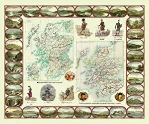 Old Maps of The Kingdom of Scotland