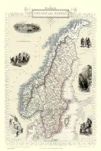 Maps of Europe Collection: Maps of Scandinavia PORTFOLIO Collection