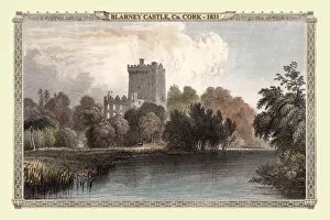 19th & 18th Century Irish Views PORTFOLIO Collection: View of Blarney Castle, Ireland 1831