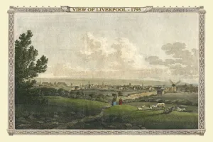 Images Dated 3rd November 2020: View of Liverpool from 1795