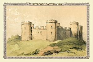 Liverpool View Gallery: View of Liverpool Castle c1620